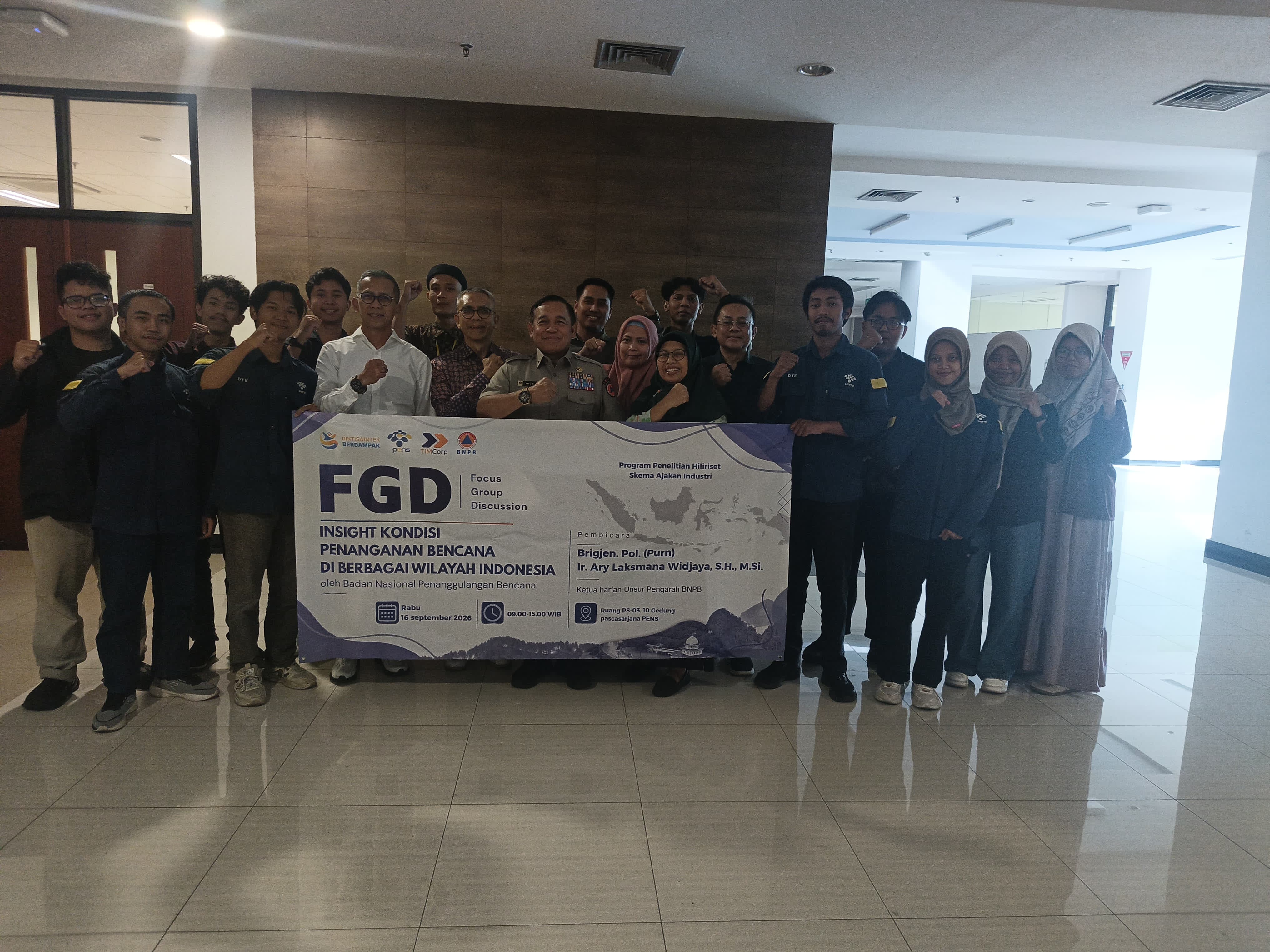 Synergy Between PENS, BNPB, and PT TIM: Realizing the "GerakCepatBencana" Platform for National Resilience — image 3